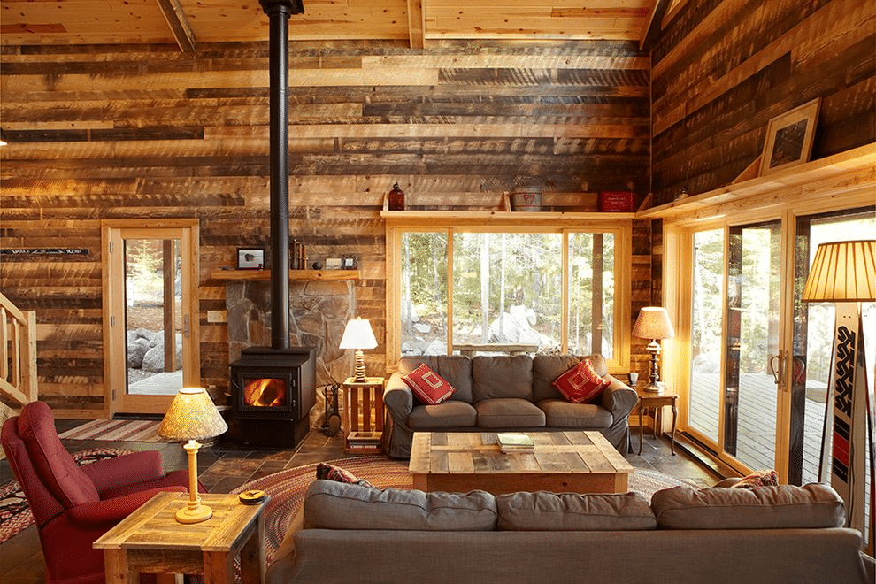 Log Cabin Home Décor Ideas 13