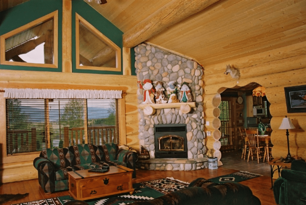 Log Cabin Home Décor Ideas 15