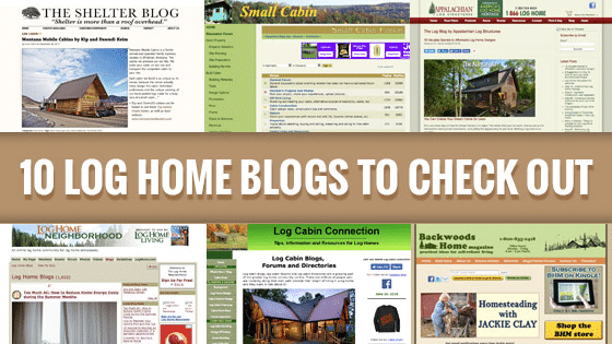 log cabin blogs