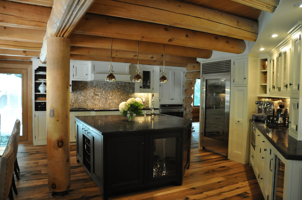 Log Cabin Kitchen Design 7