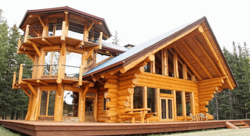 Log Home Design Ideas 14