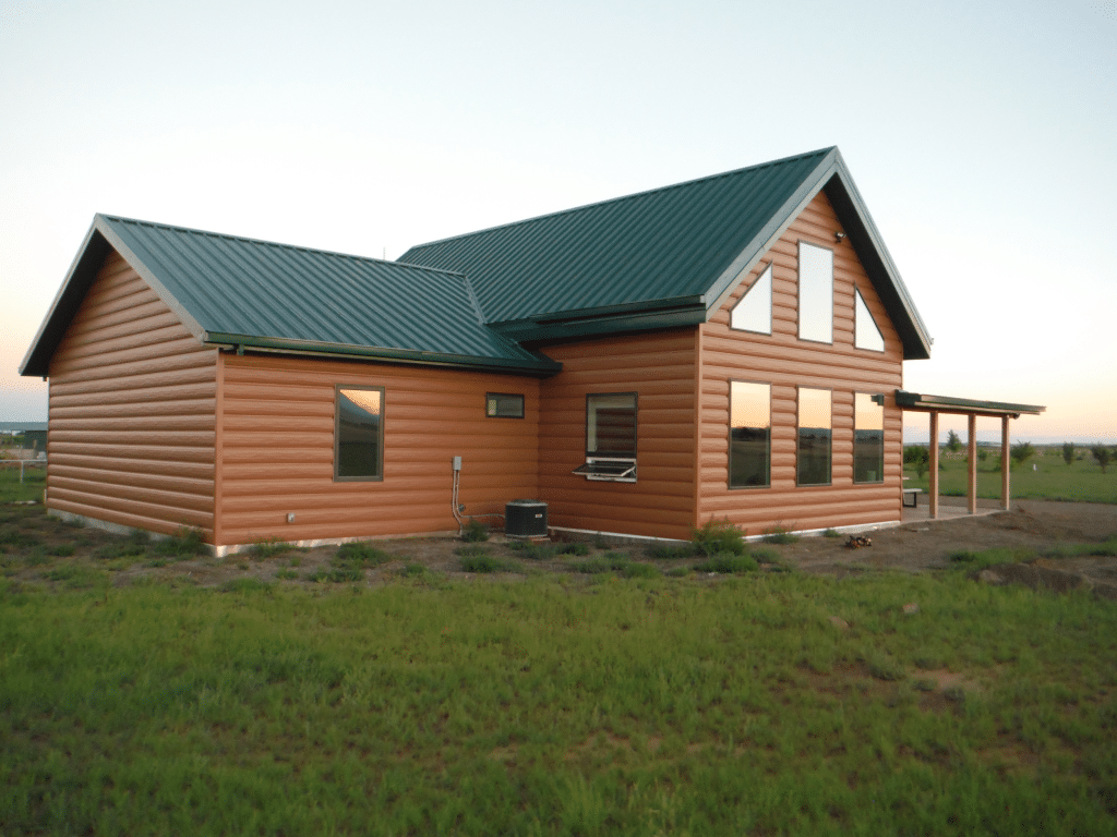 log cabin window styles