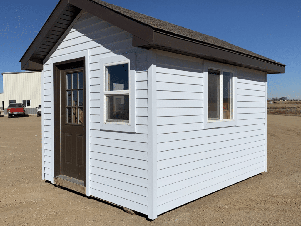 Shed With Board and Batten Siding